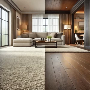 Carpet vs Hardwood