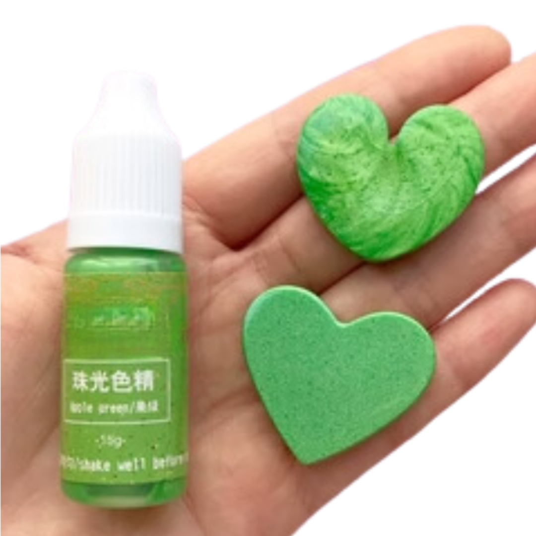 RESIN DYE PEARL GREEN